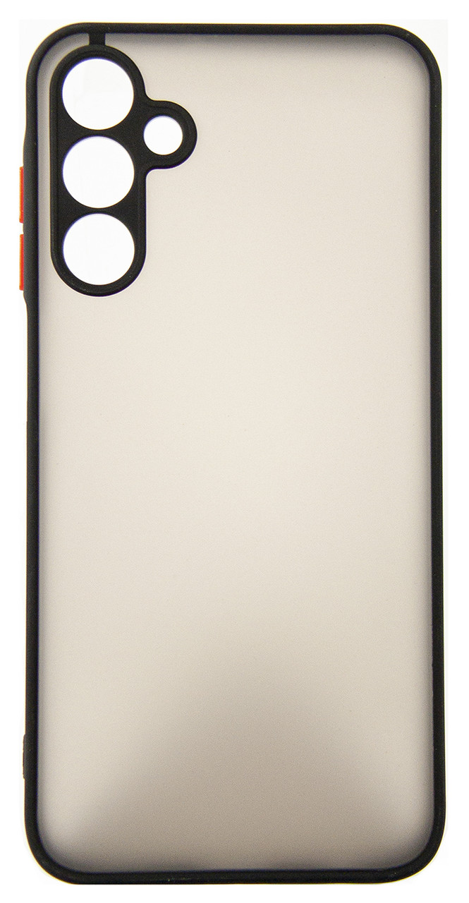 Чохол-накладка Dengos для Samsung Galaxy A25 SM-A256 5G Black (DG-KM-65) + захисне скло, фото 1