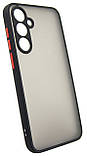 Чохол-накладка Dengos Matte для Samsung Galaxy S23 FE SM-S711 Black (DG-TPU-MATT-131), фото 3