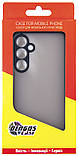 Чохол-накладка Dengos Matte для Samsung Galaxy S23 FE SM-S711 Black (DG-TPU-MATT-131), фото 6