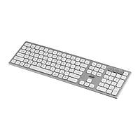 Клавіатура бездротова 2E KS270 WL/BT EN/UKR Silver/White (2E-KS270WBWH_UA)