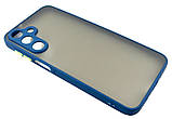 Чохол-накладка Dengos Matt для Samsung Galaxy A16 5G SM-A166 Blue (DG-TPU-MATT-153), фото 4