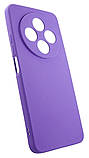 Чохол-накладка Dengos Carbon для Xiaomi Redmi 14C Purple (DG-TPU-CRBN-214), фото 3