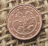 1 євроцент 2002 року. (F) Нiмеччина - ФРН, фото 3