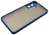 Чохол-накладка Dengos Matt для Samsung Galaxy M55 SM-M556 Blue (DG-TPU-MATT-159), фото 5
