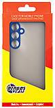 Чохол-накладка Dengos Matt для Samsung Galaxy M55 SM-M556 Blue (DG-TPU-MATT-159), фото 6