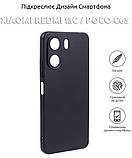 Чохол-накладка BeCover для Xiaomi Redmi 13C/Poco C65 Black (710462), фото 6