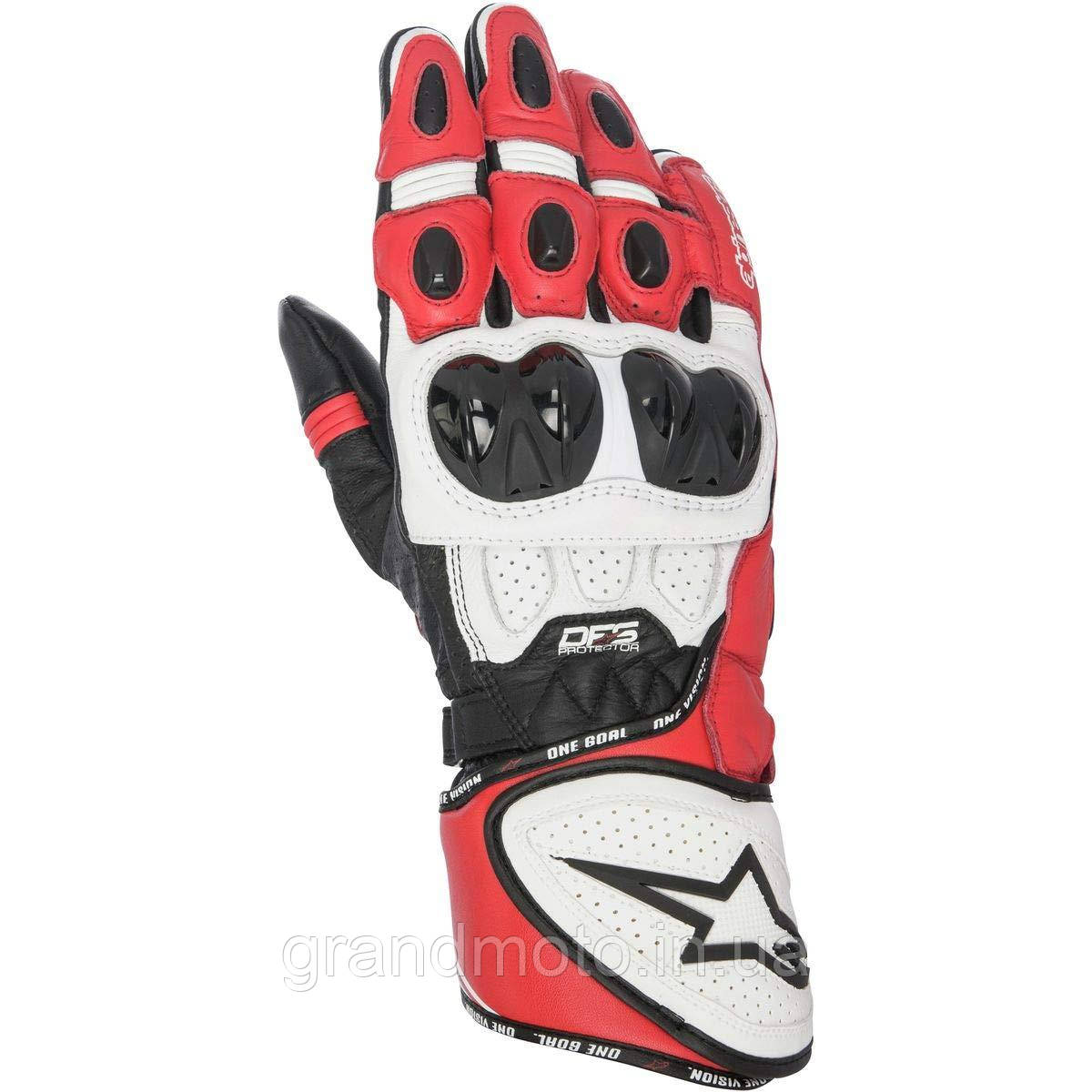 Моторукавиці шкіряні перегонові Alpinestars GP Plus R розмір L
