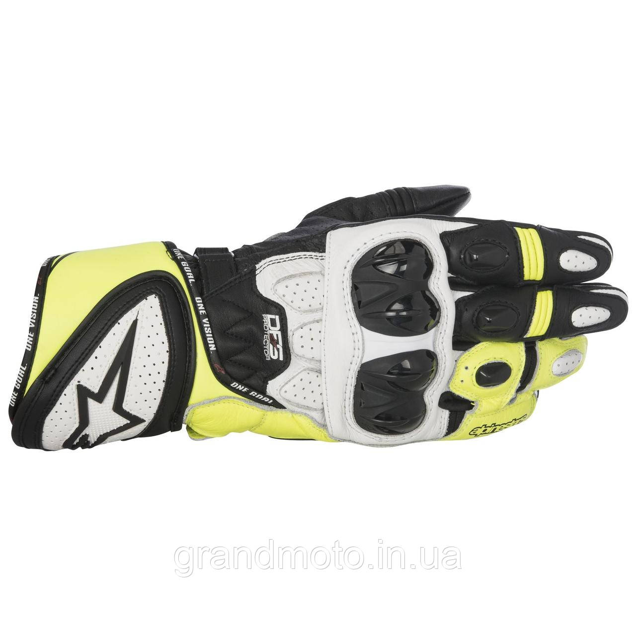Моторукавиці шкіряні перегонові Alpinestars GP Plus розмір XL, фото 1