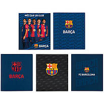 Зошит шкільний 24 аркуша клітинка Kite FC Barcelona BC25-238, 71783