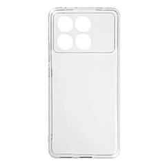 Чохол TPU Virgin для Xiaomi Poco X6 Pro 5G Колір Transparent