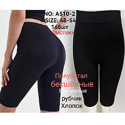 Бриджі в рубчик Полу Батал "Фабричний Китай" Розміри: 48- 54 (14554)