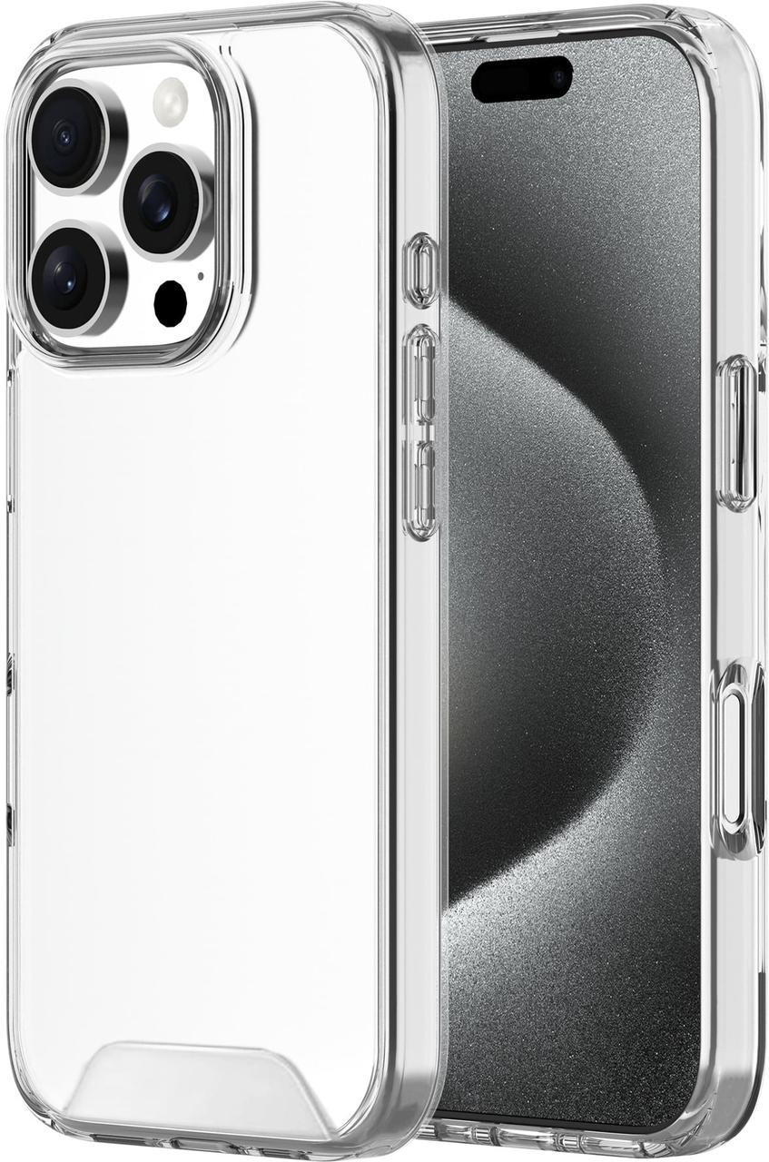 Силіконовий чохол Space iPhone 16 Pro Max (прозорий) (йфон 16 Про Макс) - фото 1 - id-p2565525601