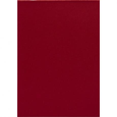 Блокнот А5 на скобі 36л., чистий лист ВА5936 Червоний MZOPT