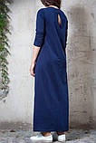 Плаття довге трикотаж тричверть рукав, фото 4