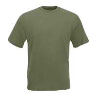 Мужская однотонная футболка хаки Военная армейская футболка хлопок Форменная тактическая футболка олива