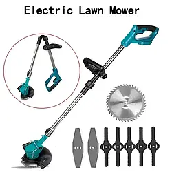 Електрична газонокосарка, 36 в, 2 акк 2000 мА Lawn mower