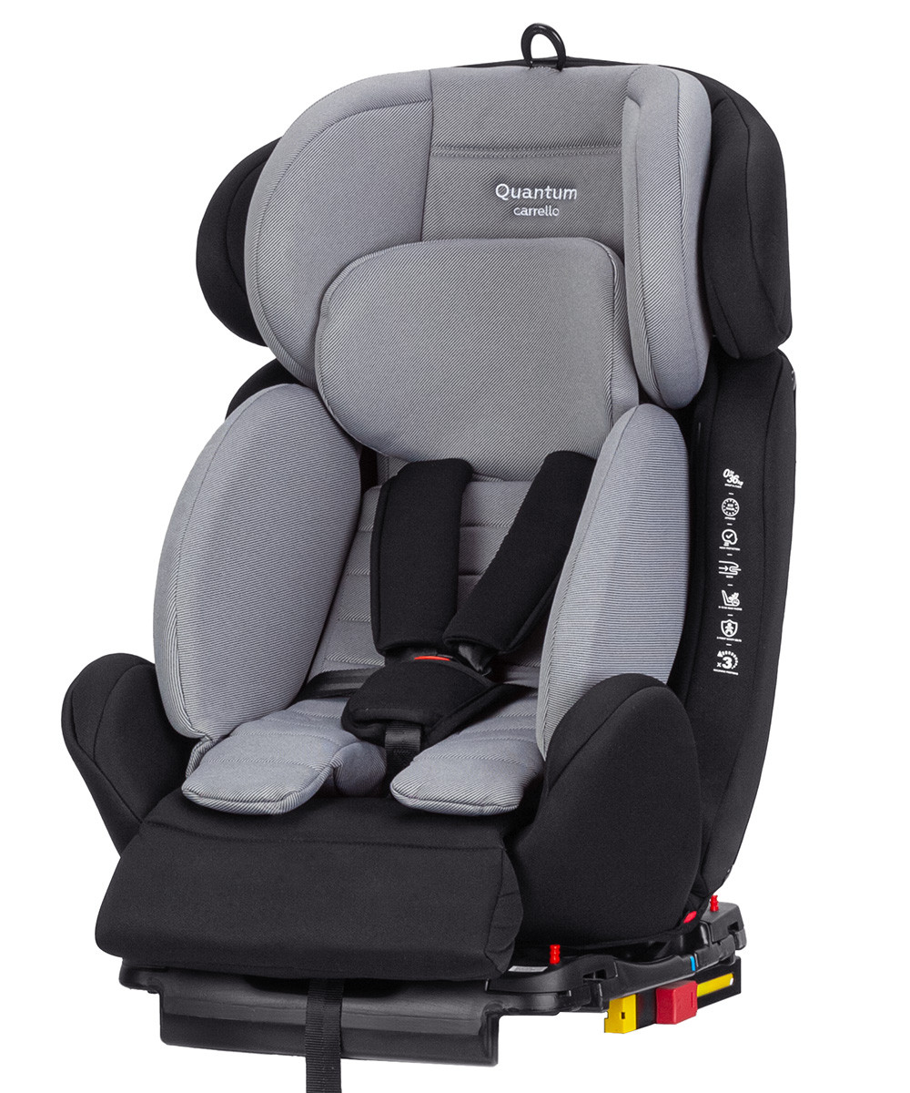 Дитяче автокрісло Carrello Quantum CRL-11803/3 ISOFIX (0–36 кг, 0+/1/2/3) — регульований підголівник і 5‑точкові ремені, фото 1