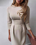 Сукня жіноча ошатне класичне нижче коліна 40-60 розмір, фото 2