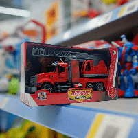 Пожежна машина Кран 30 см - Інтерактивна іграшка з водними ефектами, світлом і звуком (687-53B), фото 8