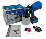 Фарбопульт акумуляторний KRAISSMANN 502 ASP 20MP (АКБ 2 Аг та зарядний пристрій, фото 6