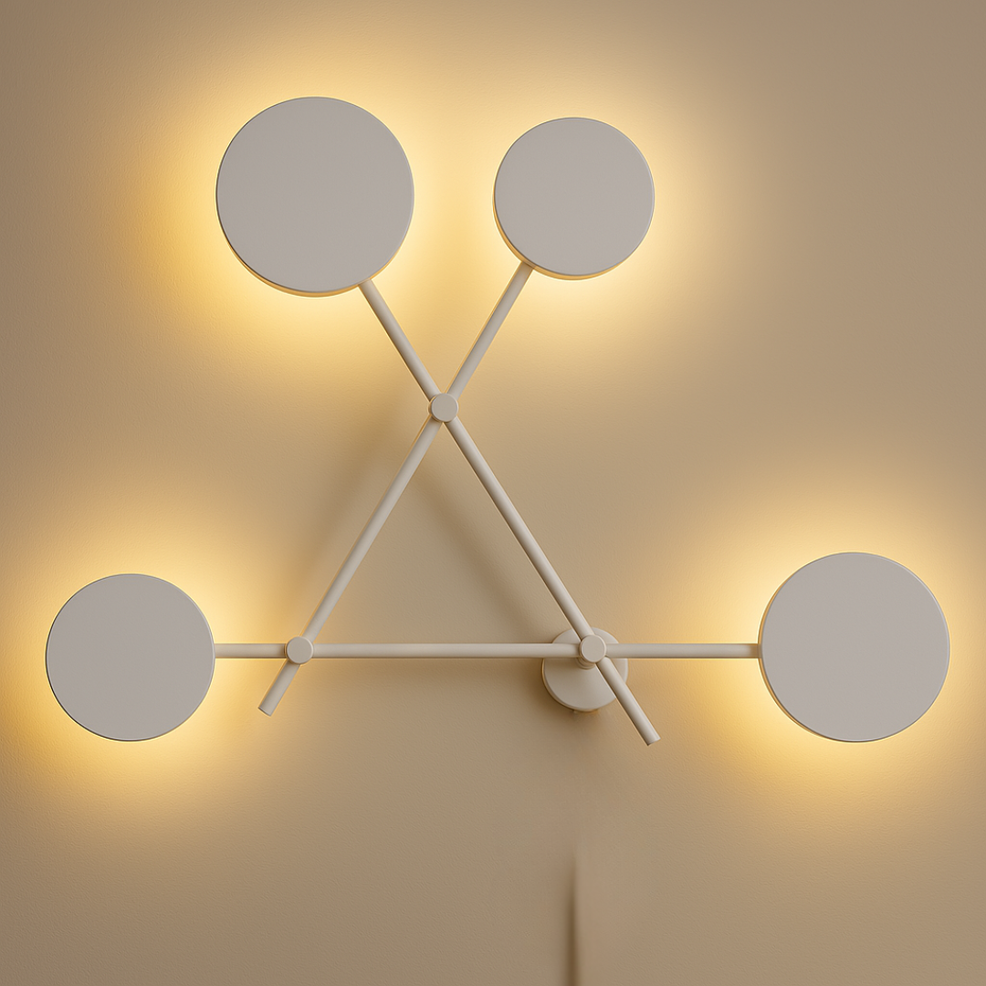 Бра Абстракція світлодіодне Artlight 35W колір Білий 8667WH, фото 1
