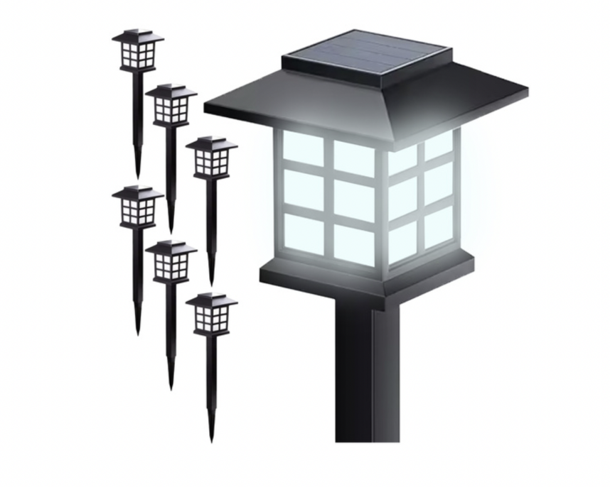 Набір садових ламп 6шт на сонячних батареях Gardlov 25421 (Польща), фото 1