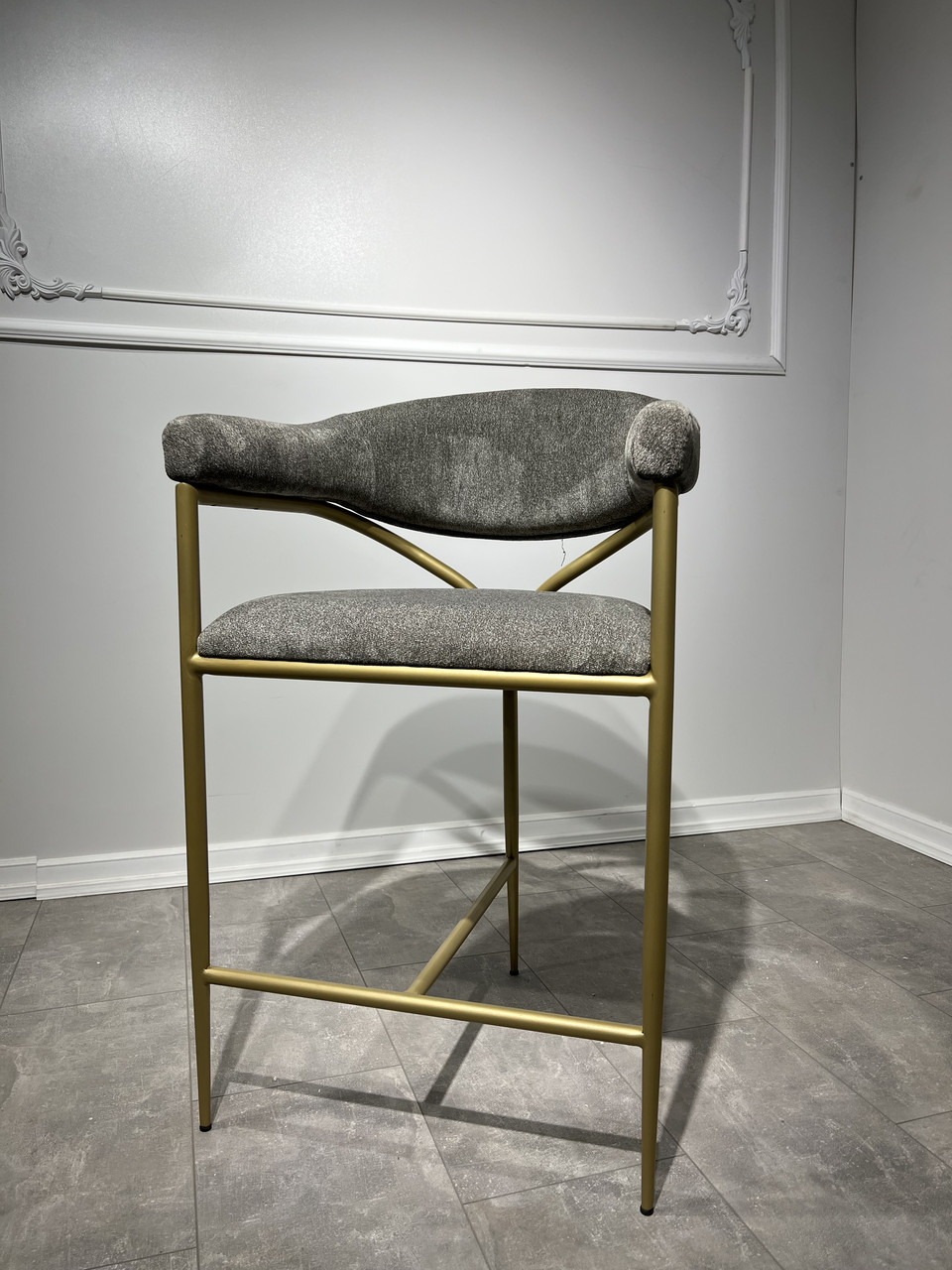 Стілець напівбарний модний італійський дизайн 65х52х100(65) см Кейс