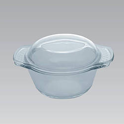 Каструля скляна термостійка 2 Лтр.Maestro MR-5020 Термостійка каструля для дому