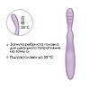 Тонкий кролик-вібратор Svakom Cici+ 2 Lilac, керування зі смартфона, підігрівання до 38 °C, фото 5