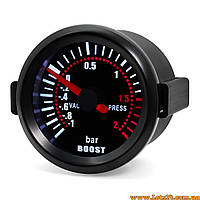 2в1 Датчик тиску турбонадува датчик турбо буста контролер турбіни boost вакуумний економетр 52мм
