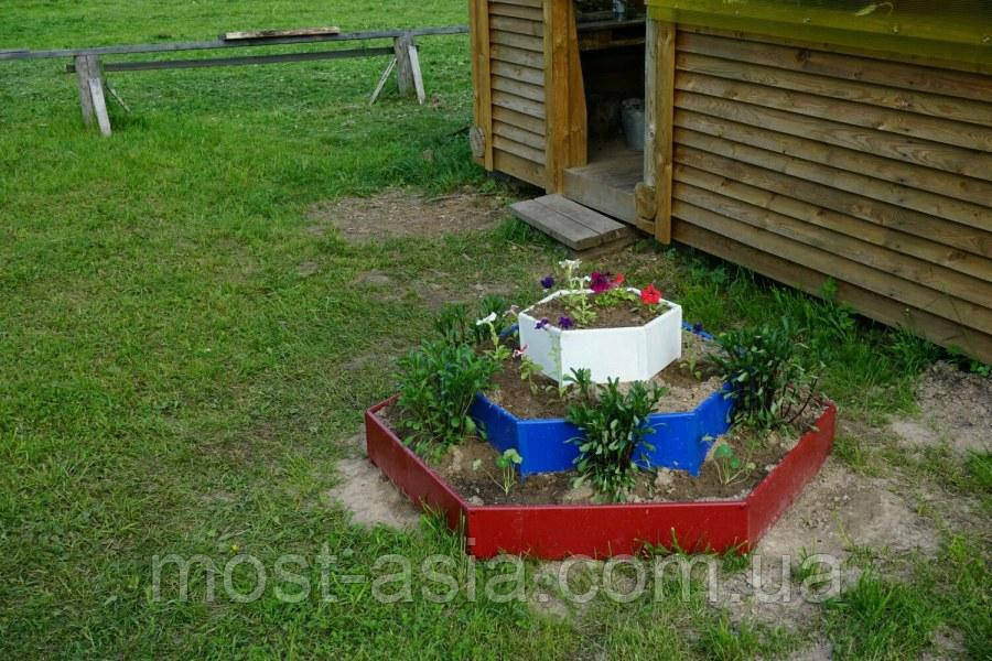 Клумба металева, Клумба оцинкована.