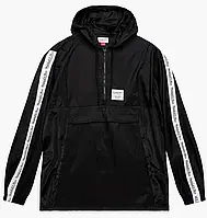 Urbanshop com ua Анорак чоловічий Mitchell & Ness Essentials Anorak Jacket Black Ojzp3492-Mnnyypppblck РОЗМІРИ