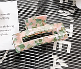 Набір 3 шт. Заколка крабік, великий затискач для волосся, 7 кольорів, фото 4