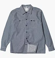 Urbanshop com ua Джинсовка чоловіча Nudie Jeans Vincent Hickory Stripe Grey 140775-HICKORY-STRIPE РОЗМІРИ