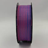 PLA+ пластик MT Filament для 3D-принтера 1.75 мм 1 кг червоний-синій (3DMT-PLA+1.75-01-RB), фото 5