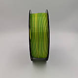 PLA+ пластик MT Filament для 3D-принтера 1.75 мм 1 кг жовтий-зелений (3DMT-PLA+1.75-01-YG), фото 5