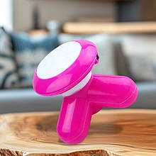 Ручний міні вібромасажер для тіла, спини та шиї Mimo, Рожевий