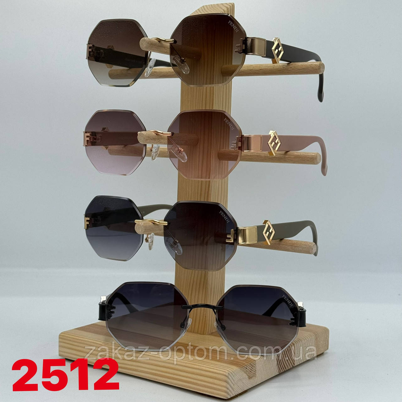 Окуляри жіночі FENDI гуртом Китай 2512-134892
