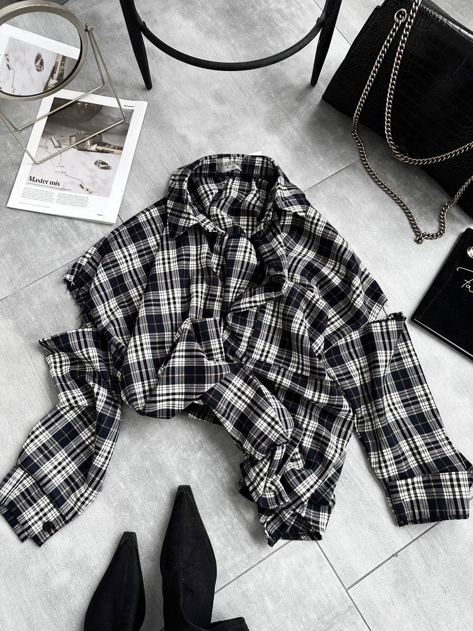 Жіноча сорочка в клітинку – стильна класика для будь-якого образу, фото 1