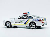 Поліцейська машина BMW M8 з ефектами світла і звуку, (15 см), фото 4