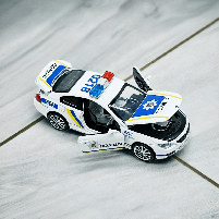 Поліцейська машина BMW M8 з ефектами світла і звуку, (15 см), фото 6