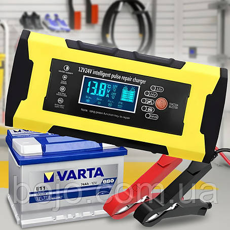 Портативний зарядний пристрій для акумуляторів 12V/10A/A2 ZRDK-01, фото 1