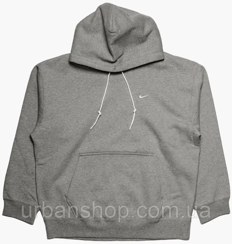 Urbanshop com ua Худі чоловіче Nike Solo Swoosh Hoodie Grey DX1355-063 РОЗМІРИ ЗАПИТУЙТЕ