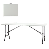 Складаний туристичний стіл Garden Line ZUM2521 180*74*74 см білий, фото 7