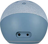 Акустика портативна розумна колонка Amazon Echo Dot 4th Gen Twilight blue (блакитна), фото 5