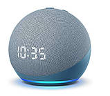 Акустика портативна розумна колонка Amazon Echo Dot 4th Gen Twilight blue (блакитна), фото 6