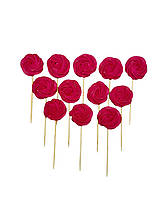 Безе на паличці Малинове 1 шт.