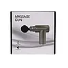 Масажер м'язовий ручний Massage Gun Акумуляторний перкусійний Масажний 4 насадки для рук ніг шиї, фото 10