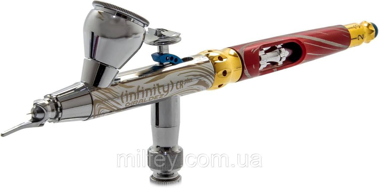 Аерограф Infinity Giraldez CRplus 2-in-1 v2.0 (0.2 мм + 0.4 мм) Harder&Steenbeck (129514), фото 1