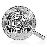 Шатуни Хром 28/38/48 T. Шатун. Система шатунів. Шатуни для велосипеда. Шатун велосипедний., фото 2